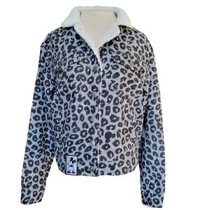NWT Disney Mickey Mouse Corduroy Sherpa Lined Collar Jacket Size-L